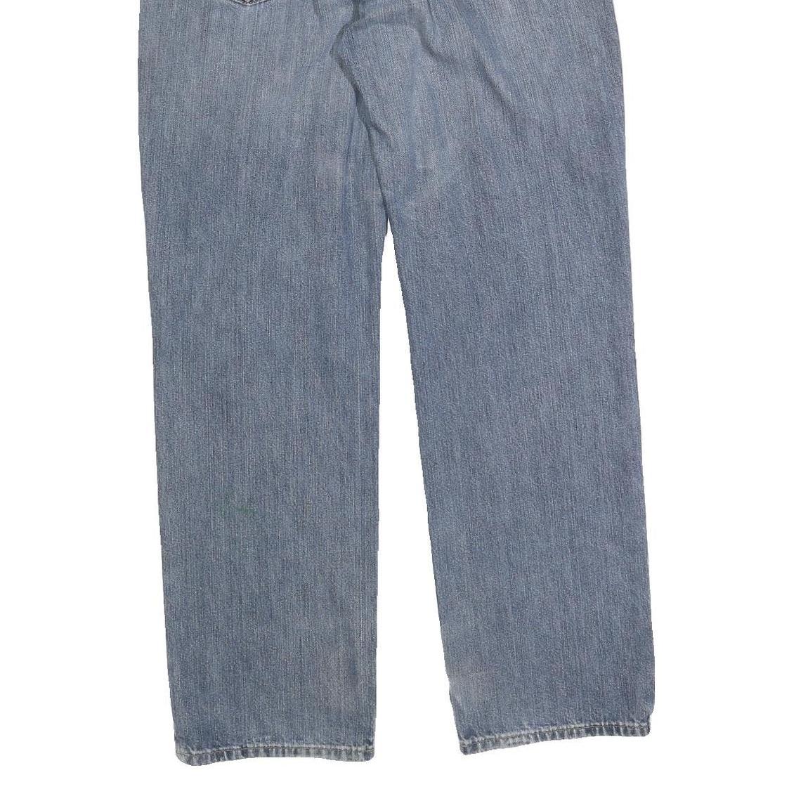 CARHARTT Mens Jeans Blue Relaxed Straight Denim Medium W34 L32 Durable Workwear