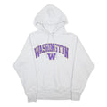 CHAMPION REVERSE WEAVE Mens Grey Washington Pullover Hoodie S Cotton Sportswear