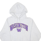 CHAMPION REVERSE WEAVE Mens Grey Washington Pullover Hoodie S Cotton Sportswear