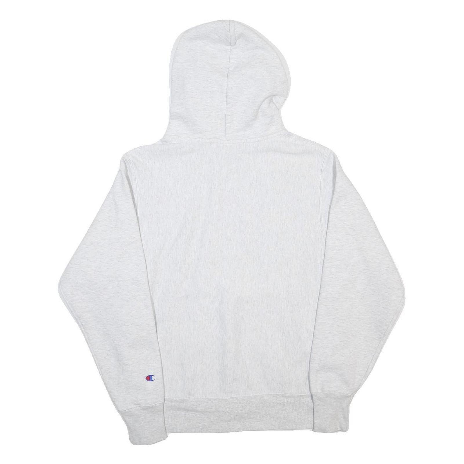 CHAMPION REVERSE WEAVE Mens Grey Washington Pullover Hoodie S Cotton Sportswear
