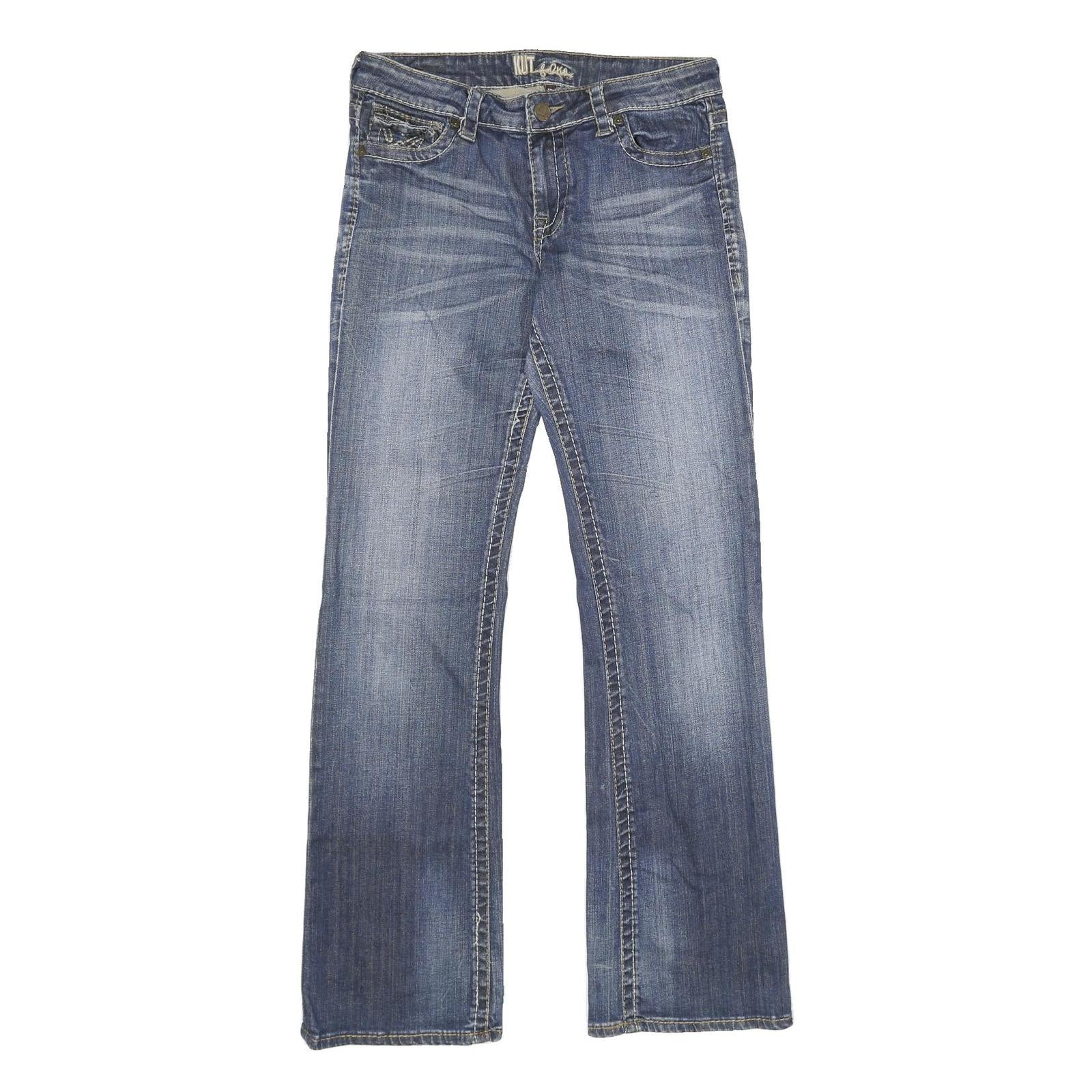 KUT Womens Jeans Regular Straight Denim Medium W32 L34 Classic Comfort Stylish
