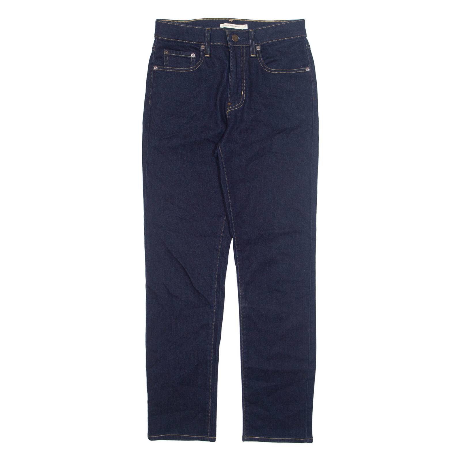 LEVI'S Womens Jeans Blue Regular Straight W27 L29