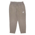 NIKE Mens Joggers Grey Slim Tapered S W28 L25 Cotton Blend Casual Sportswear