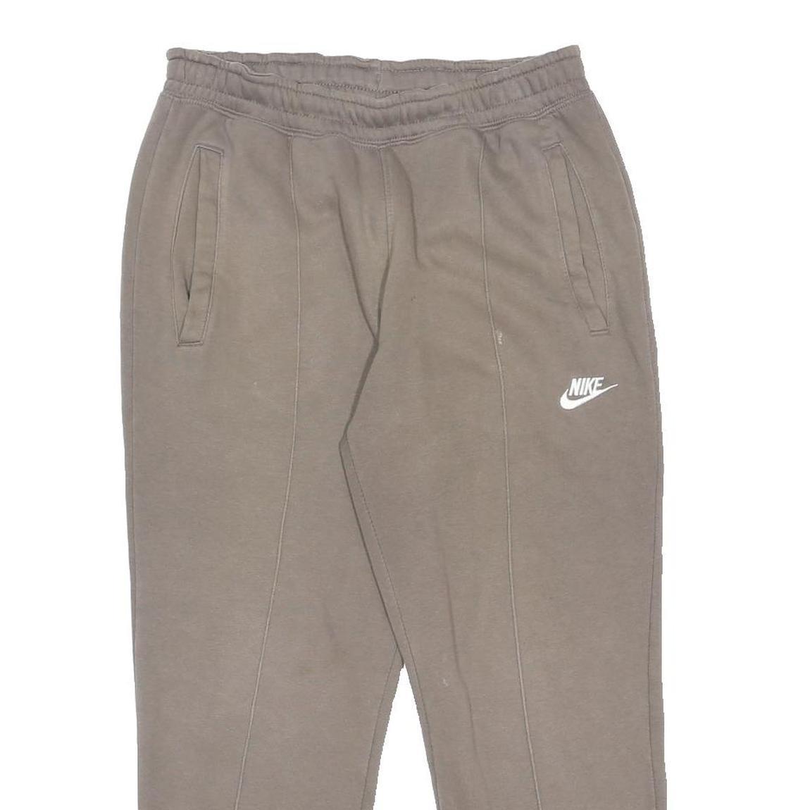 NIKE Mens Joggers Grey Slim Tapered S W28 L25 Cotton Blend Casual Sportswear