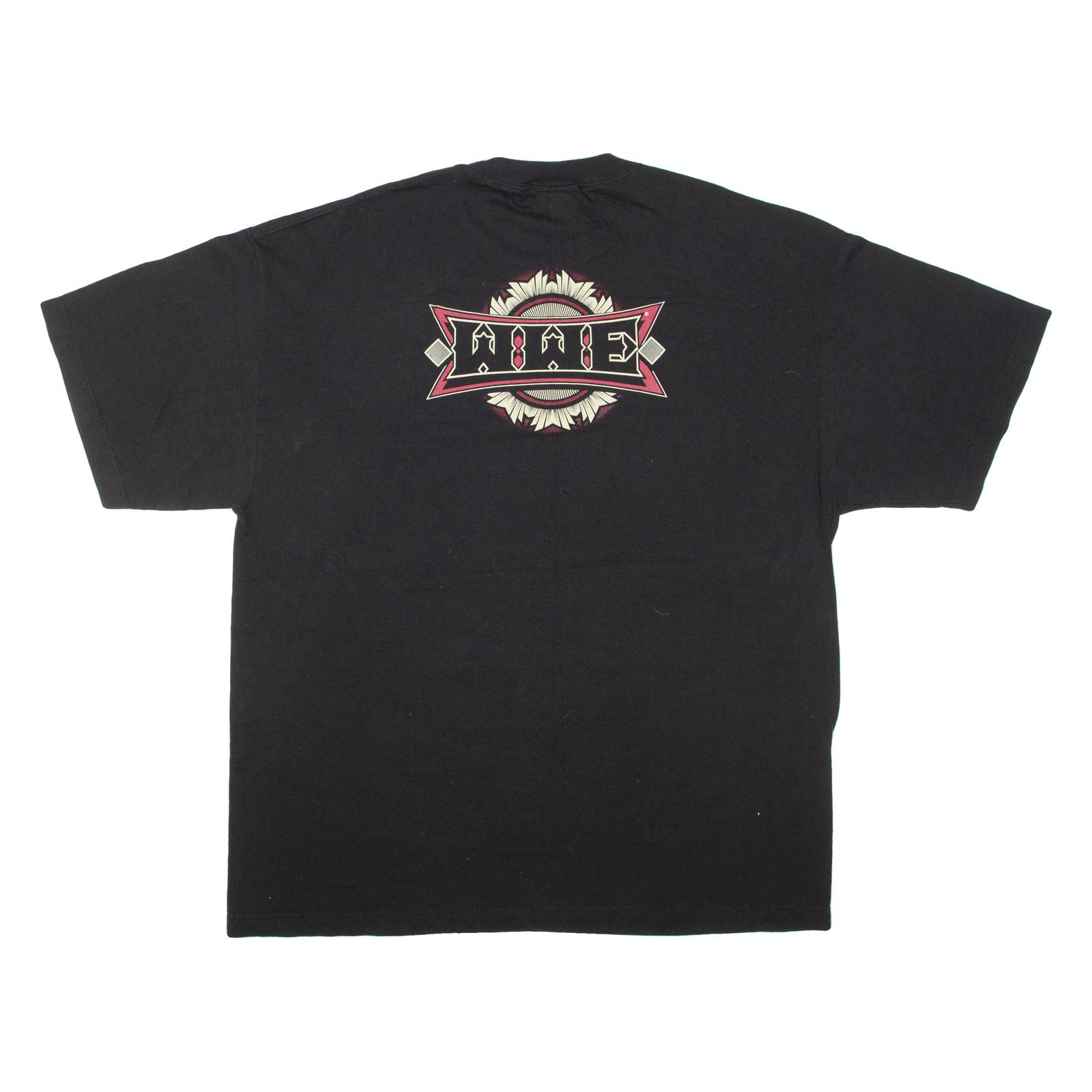 WWE Mens T-Shirt Black 2XL
