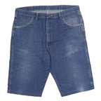 WRANGLER Mens Denim Blue Casual Shorts L W38 Classic Cotton Summer Wear