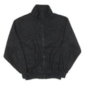 NORTHWEST Mens Black Jacket L Polyester Blend Zip Full Sleeve Casual Plain