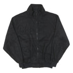 NORTHWEST Mens Black Jacket L Polyester Blend Zip Full Sleeve Casual Plain