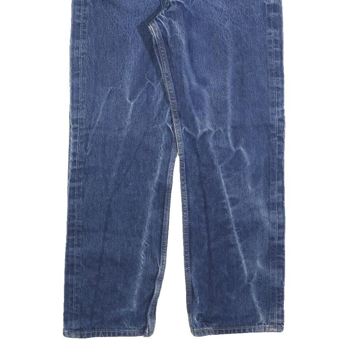 LEVI'S 501 Mens Jeans Blue Regular Straight Denim Medium W32 L27 Classic Button