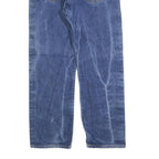 LEVI'S 501 Mens Jeans Blue Regular Straight Denim Medium W32 L27 Classic Button