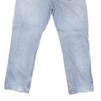 KINGFIELD Mens Regular Fit Light Blue Denim Jeans W38 L29 Zip Closure Classic