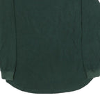 NAUTICA Mens Green Plain Polyester Crew Neck Basic Knit Jumper M Casual
