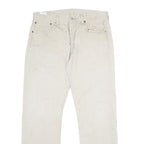 LEVI'S Mens Cotton Beige Classic Straight Trousers W34 L30 Casual Everyday