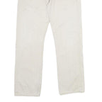 LEVI'S Mens Cotton Beige Classic Straight Trousers W34 L30 Casual Everyday