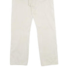 LEVI'S Mens Cotton Beige Classic Straight Trousers W34 L30 Casual Everyday
