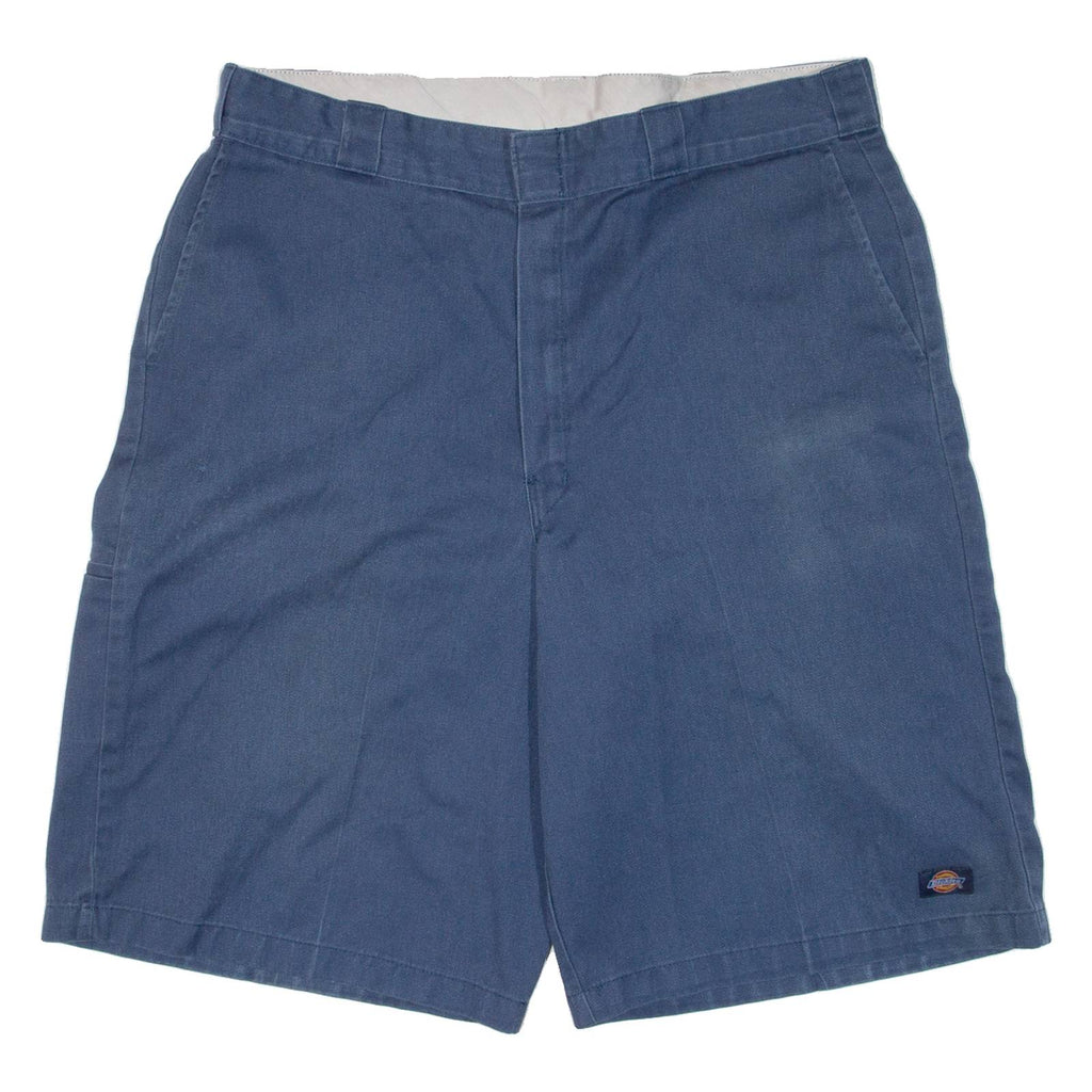 DICKIES Mens Workwear Shorts Blue Relaxed XL W38
