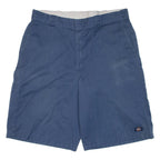 DICKIES Mens Workwear Shorts Blue Relaxed XL W38