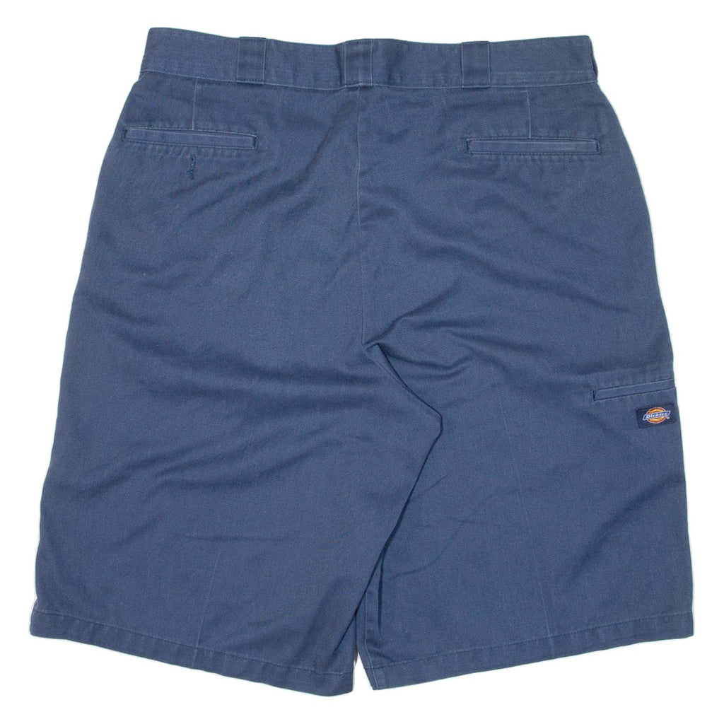 DICKIES Mens Workwear Shorts Blue Relaxed XL W38