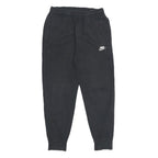 NIKE Mens Joggers Black S W26 L26 Cotton Blend Slim Tapered Casual Sportswear
