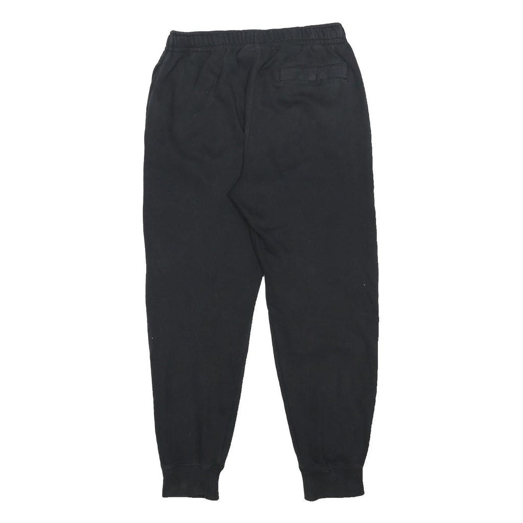 NIKE Mens Joggers Black S W26 L26 Cotton Blend Slim Tapered Casual Sportswear