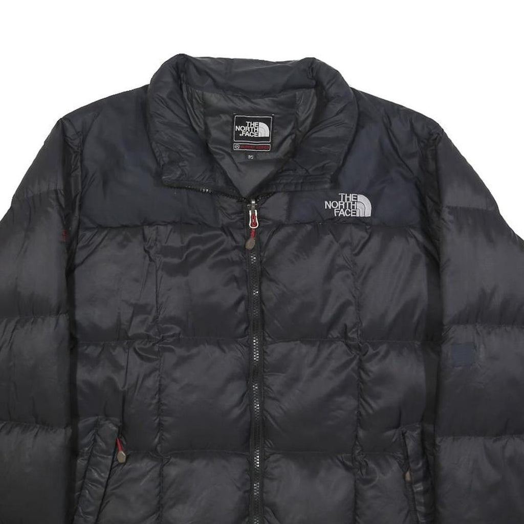 THE NORTH FACE Mens Black Outdoor Jacket S Polyester Woven Plain Regular Fit Zip