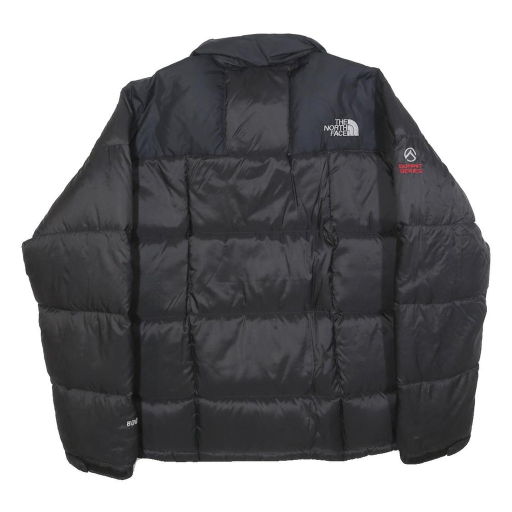 THE NORTH FACE Mens Black Outdoor Jacket S Polyester Woven Plain Regular Fit Zip