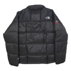 THE NORTH FACE Mens Black Outdoor Jacket S Polyester Woven Plain Regular Fit Zip