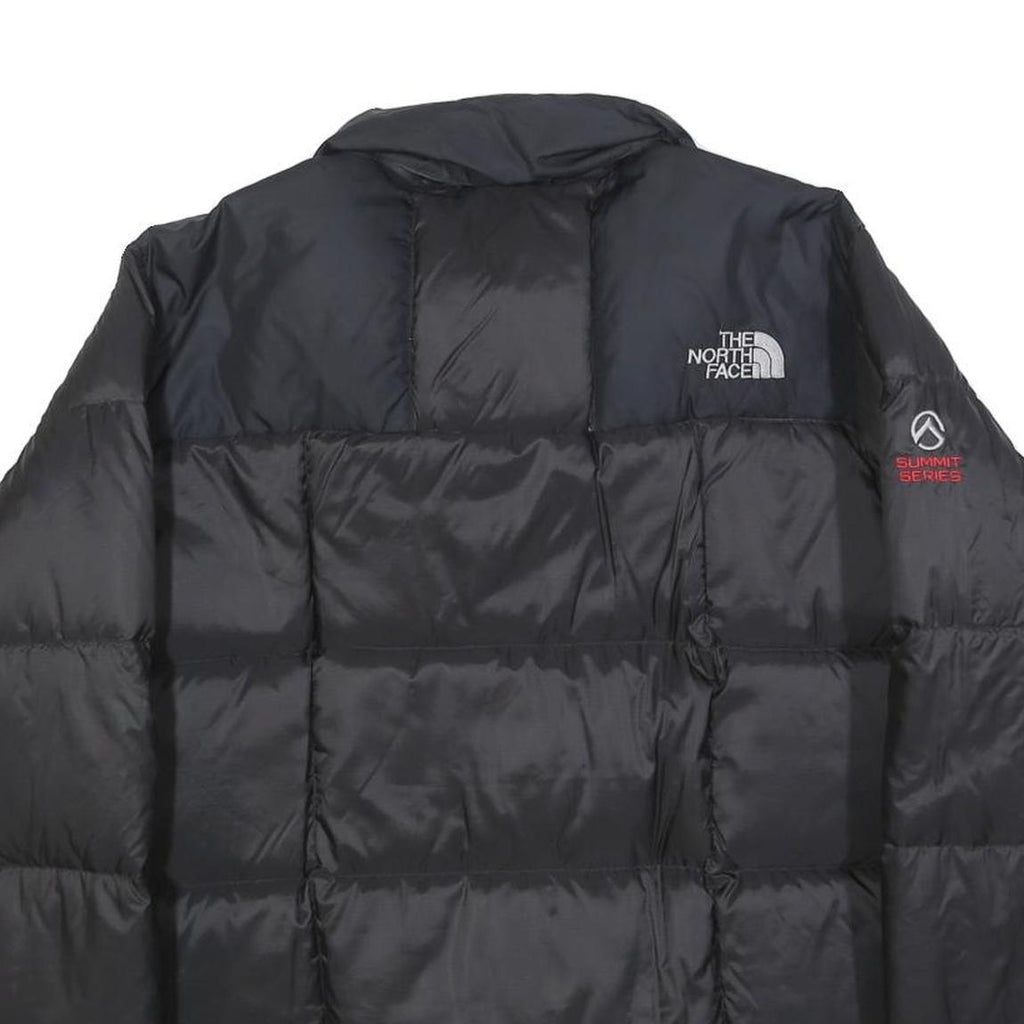 THE NORTH FACE Mens Black Outdoor Jacket S Polyester Woven Plain Regular Fit Zip