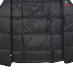 THE NORTH FACE Mens Black Outdoor Jacket S Polyester Woven Plain Regular Fit Zip