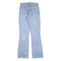 LEVI'S 525 04 Womens Jeans Blue Regular Flared Denim Light W26 L34 Classic Fit