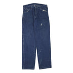 DICKIES Mens Jeans Blue Regular Straight Denim Medium W34 L34 Workwear Pants