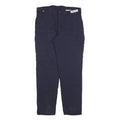 CARHARTT Mens Cotton Blend Blue Regular Straight Trousers W38 L36 Workwear