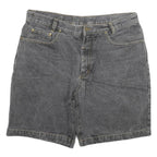 WESTERN STAR Mens Shorts Black Casual XL W34 Cotton Blend Classic Fit Zip Pocket