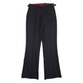TREVIRA Womens Trousers Black Regular Bootcut W28 L30