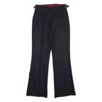 TREVIRA Womens Trousers Black Regular Bootcut W28 L30