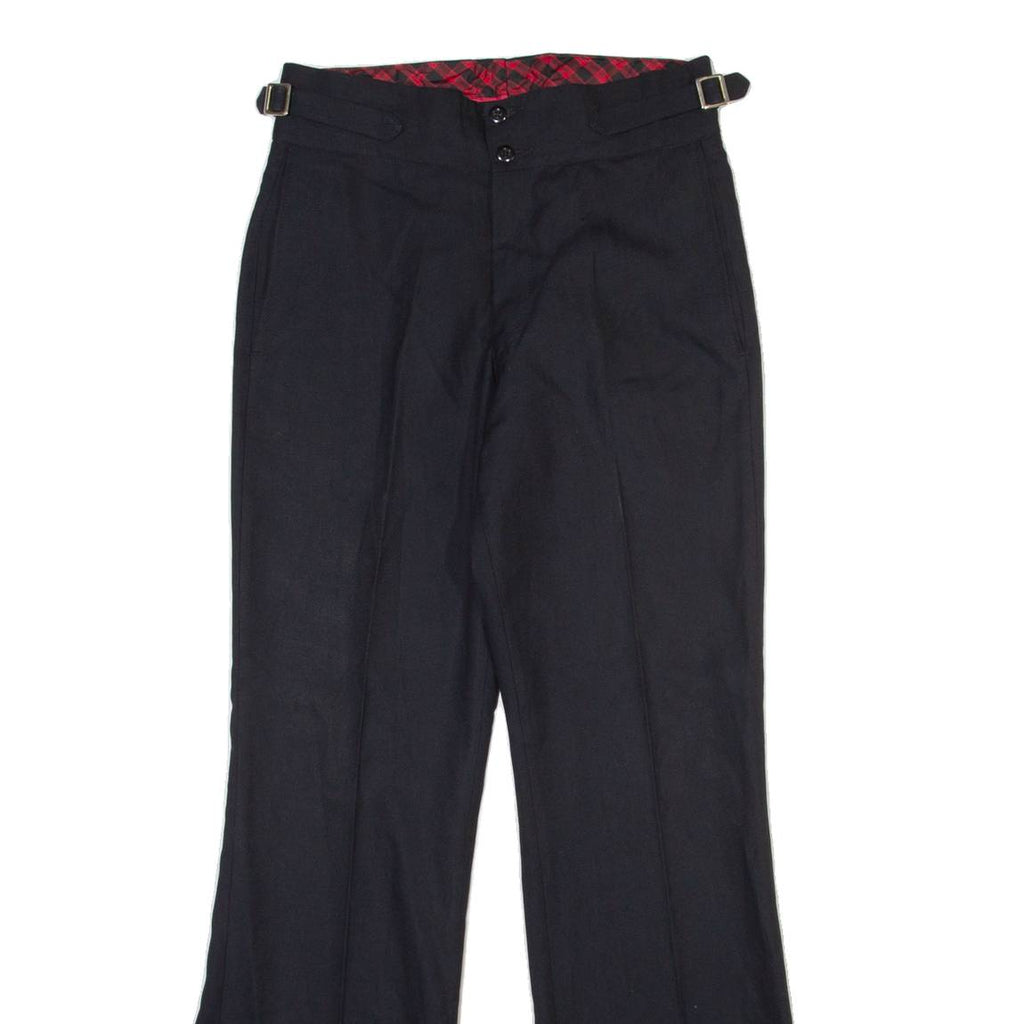 TREVIRA Womens Trousers Black Regular Bootcut W28 L30