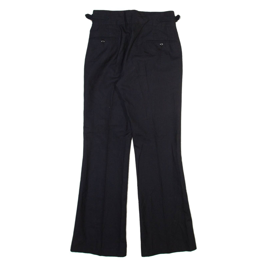 TREVIRA Womens Trousers Black Regular Bootcut W28 L30