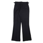 TREVIRA Womens Trousers Black Regular Bootcut W28 L30