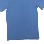 NIKE Mens Blue White Logo Tape Sleeve Graphic T-Shirt XS Crew Neck Short Sleeve