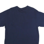 Mens Navy Blue Statue Of Liberty Graphic T-Shirt L Short Sleeve Crew Neck