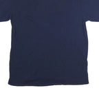 Mens Navy Blue Statue Of Liberty Graphic T-Shirt L Short Sleeve Crew Neck