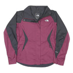 THE NORTH FACE Womens Red & Black Outdoor Jacket M Nylon Zip Performance