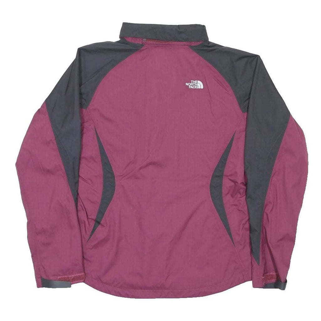 THE NORTH FACE Womens Red & Black Outdoor Jacket M Nylon Zip Performance