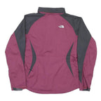 THE NORTH FACE Womens Red & Black Outdoor Jacket M Nylon Zip Performance