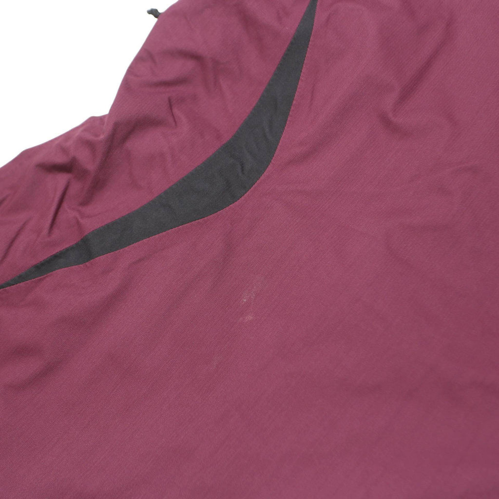 THE NORTH FACE Womens Red & Black Outdoor Jacket M Nylon Zip Performance