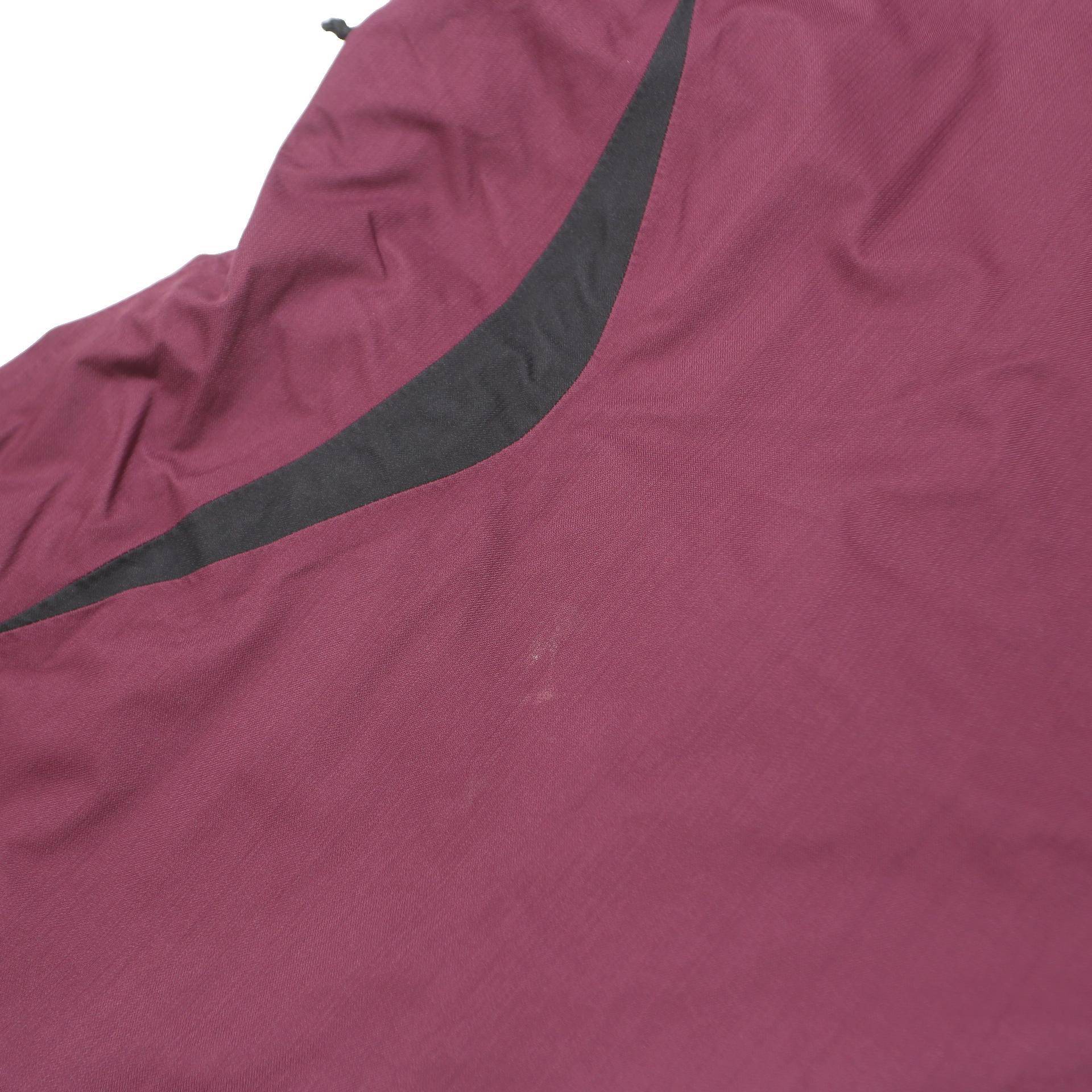 THE NORTH FACE Womens Red & Black Outdoor Jacket M Nylon Zip Performance
