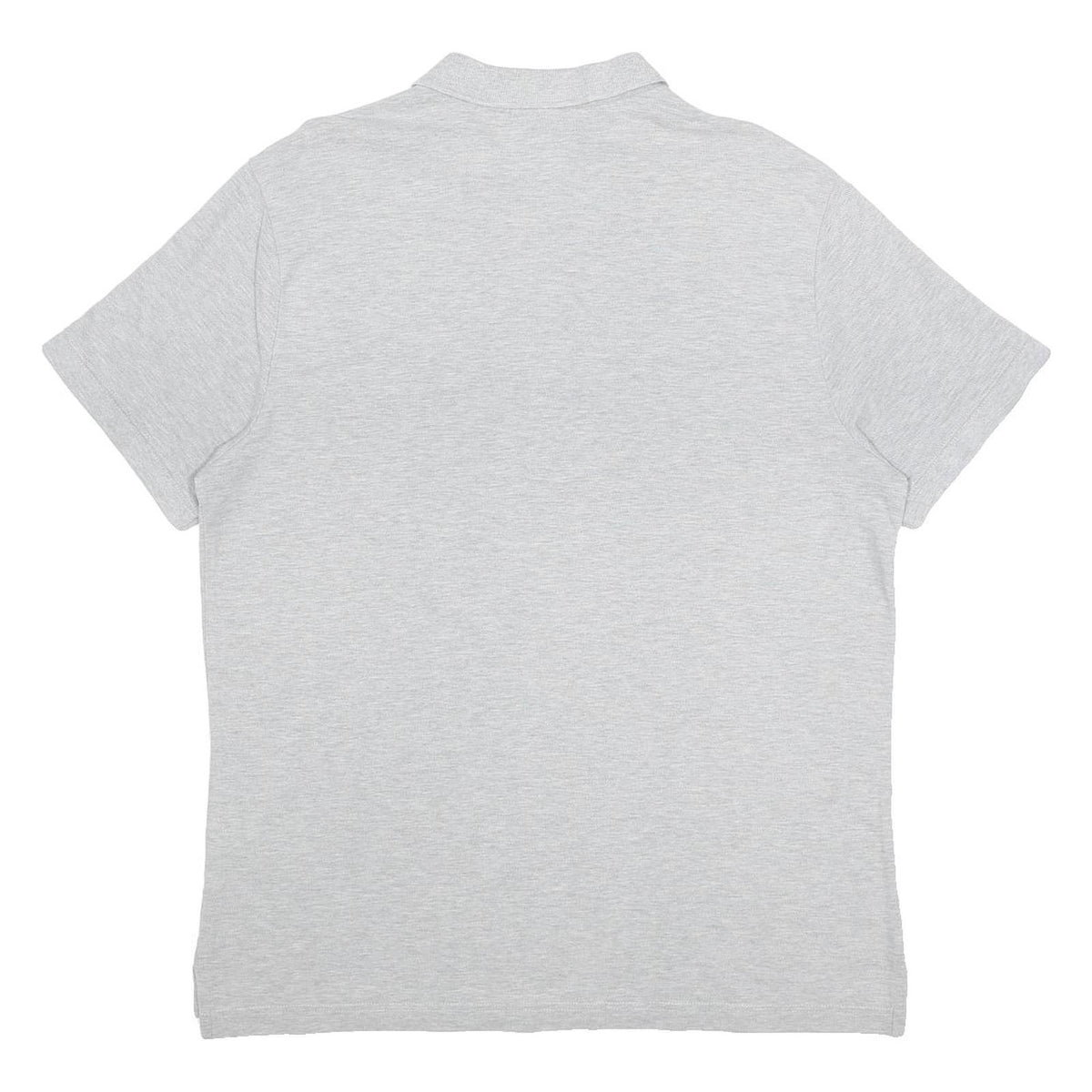 NIKE Mens Grey Polo Shirt XL Cotton Short Sleeve Plain Casual Sportswear