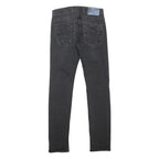 PHILIPP PLEIN Mens Black Regular Skinny Denim W30 L33 Button Cotton Blend