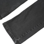 PHILIPP PLEIN Mens Black Regular Skinny Denim W30 L33 Button Cotton Blend