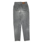 LEVI'S Womens Regular Fit Grey Denim Straight Jeans W31 L34 Classic Cotton Zip